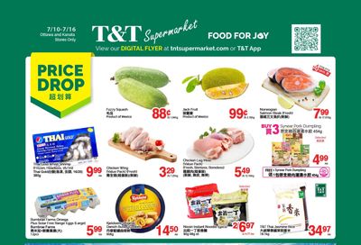 T&T Supermarket (Ottawa & Kanata) Flyer July 10 to 16
