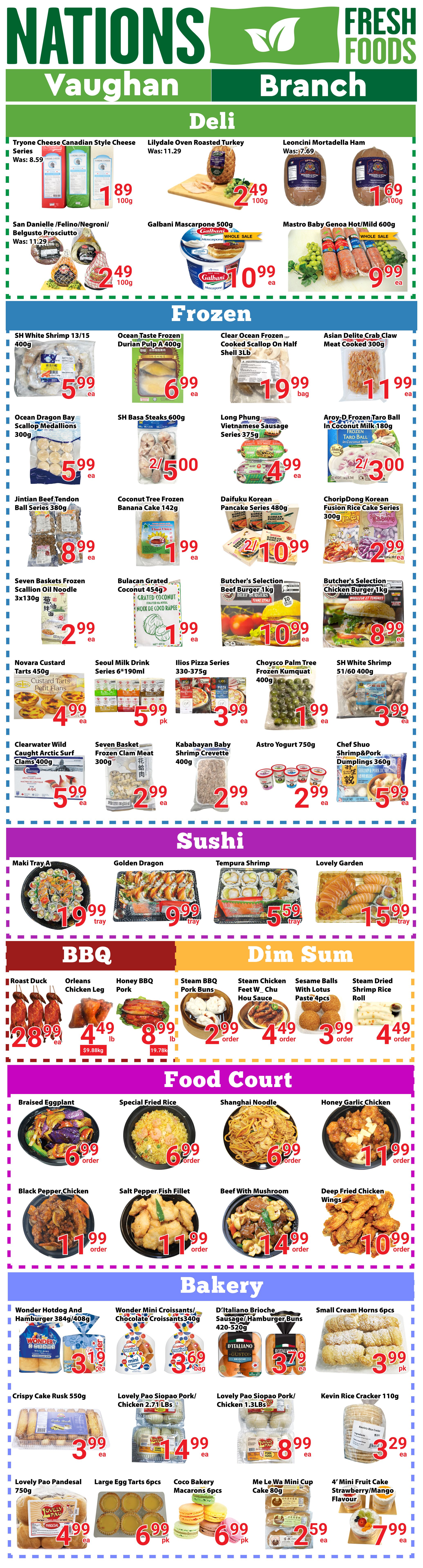 Nations Fresh Foods (Vaughan) Flyer July 10 to 16