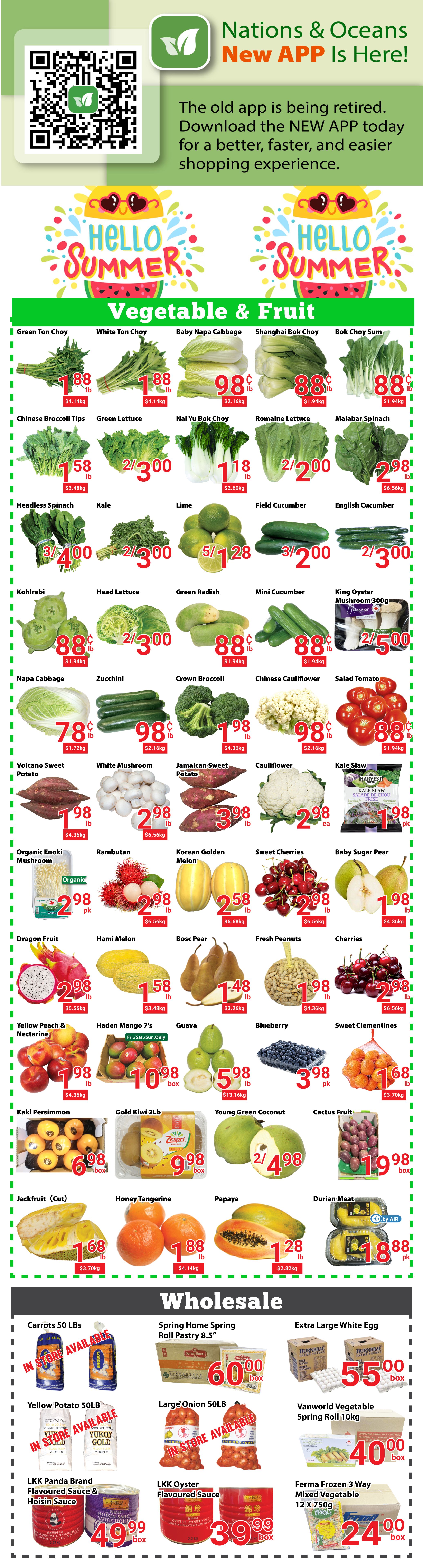 Nations Fresh Foods (Vaughan) Flyer July 10 to 16