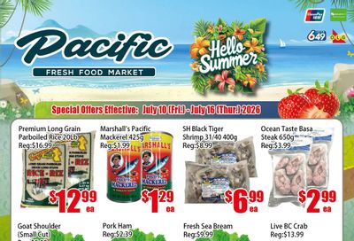 Pacific Fresh Food Market (North York) Flyer July 10 to 16