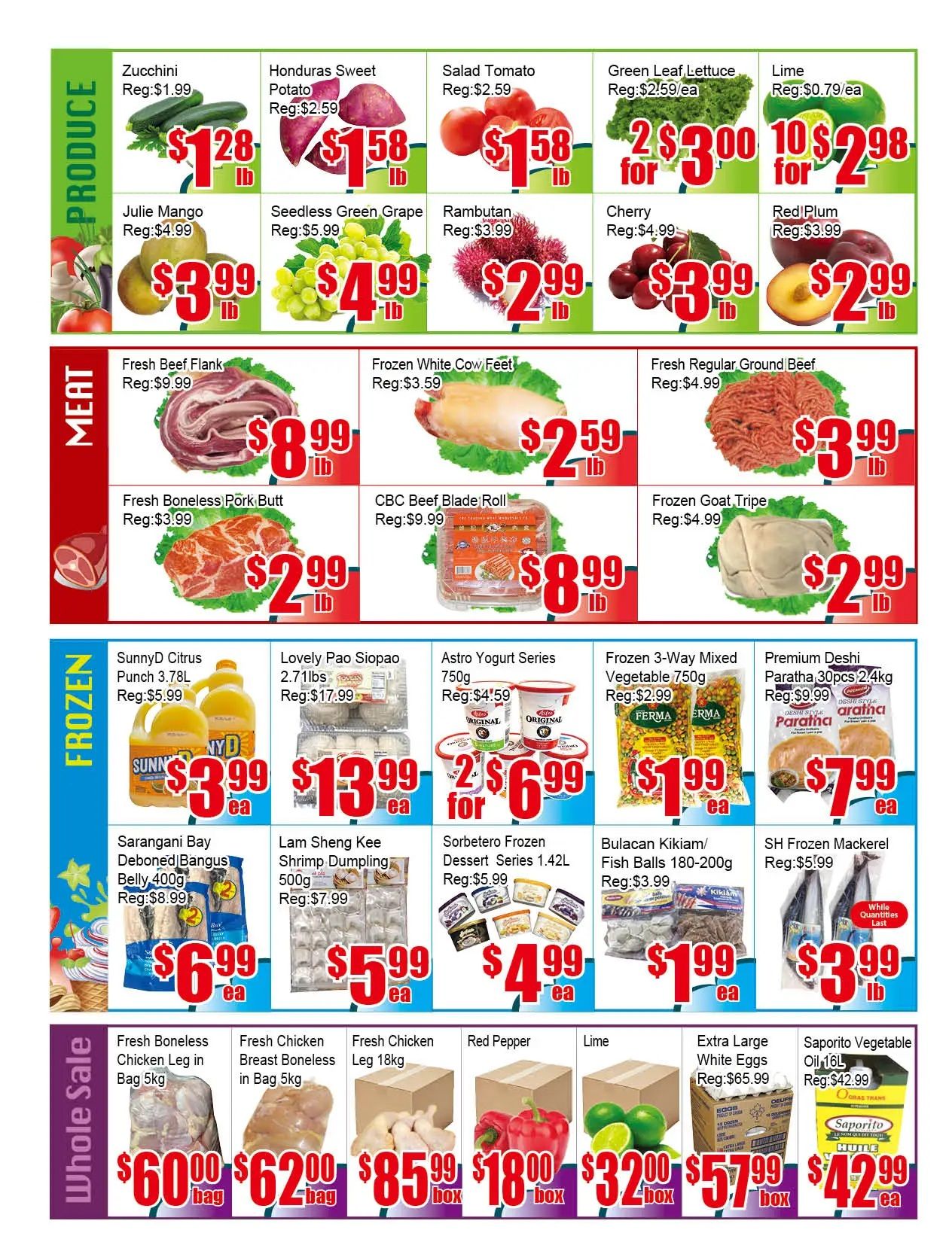 Pacific Fresh Food Market (Pickering) Flyer July 10 to 16