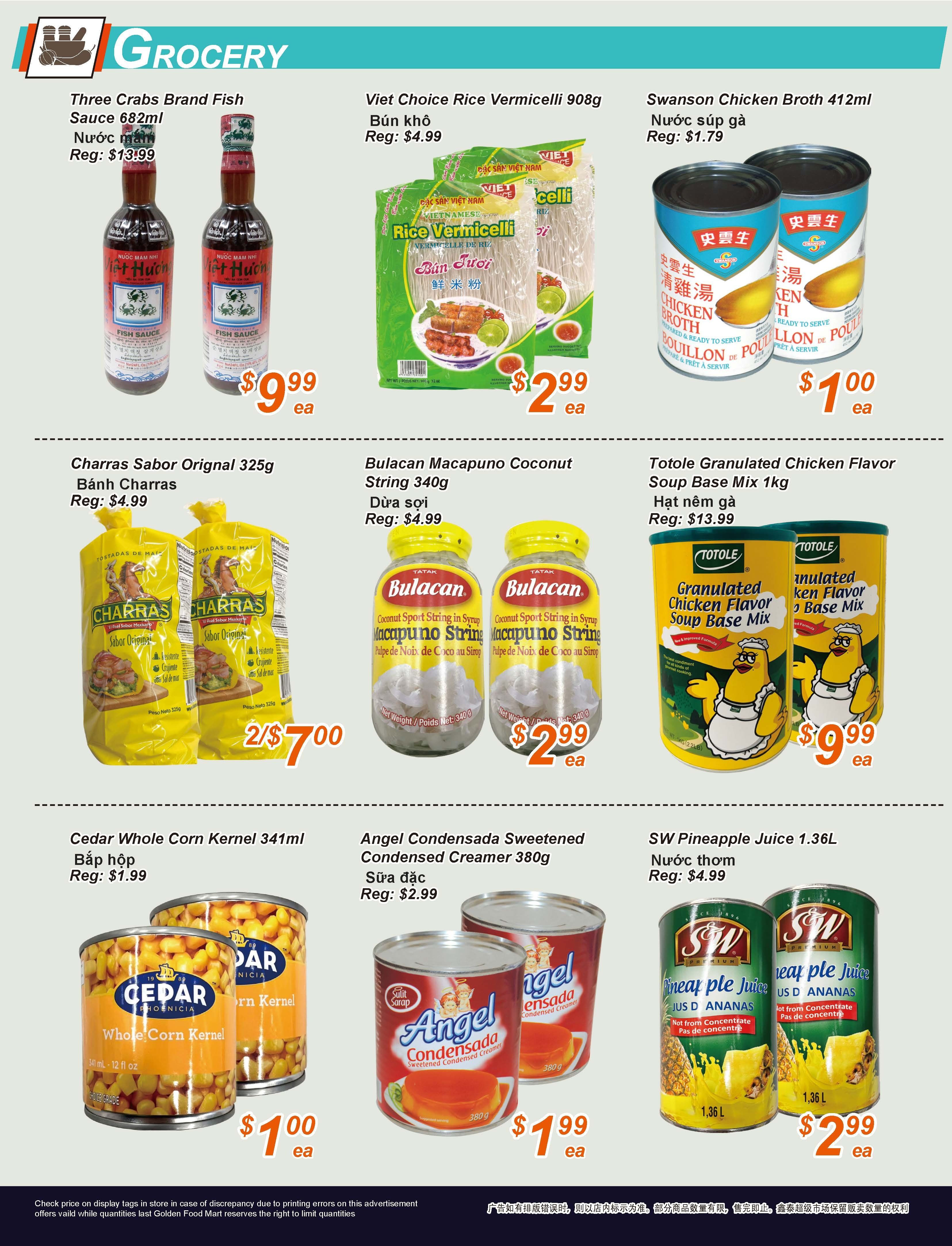 Golden Fresh Market Flyer July 10 to 16