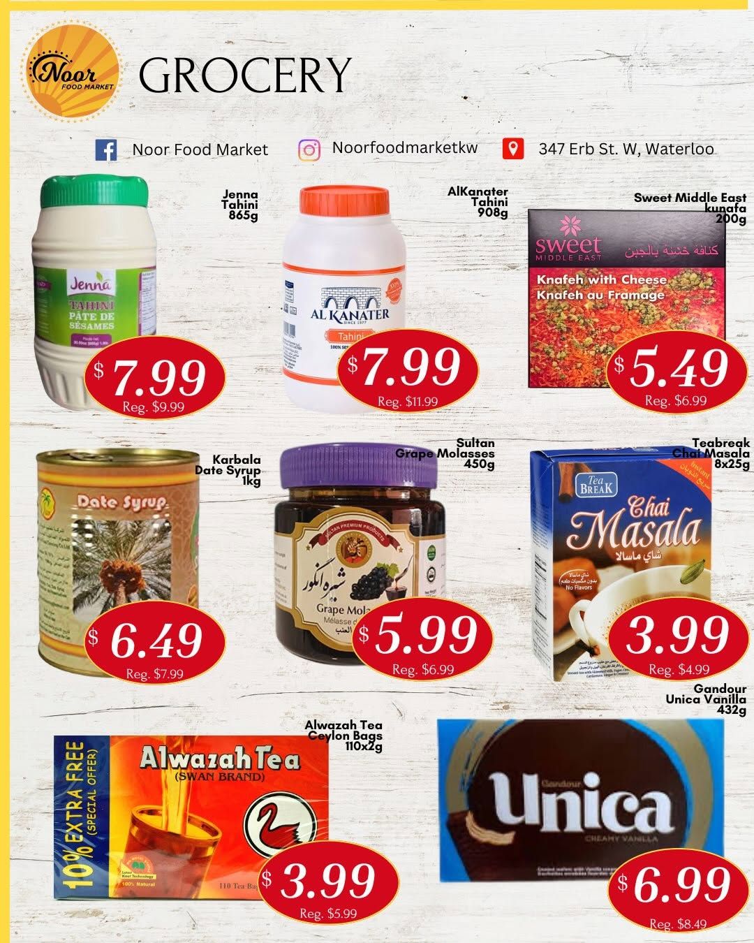 Noor Food Market Flyer July 10 to 16