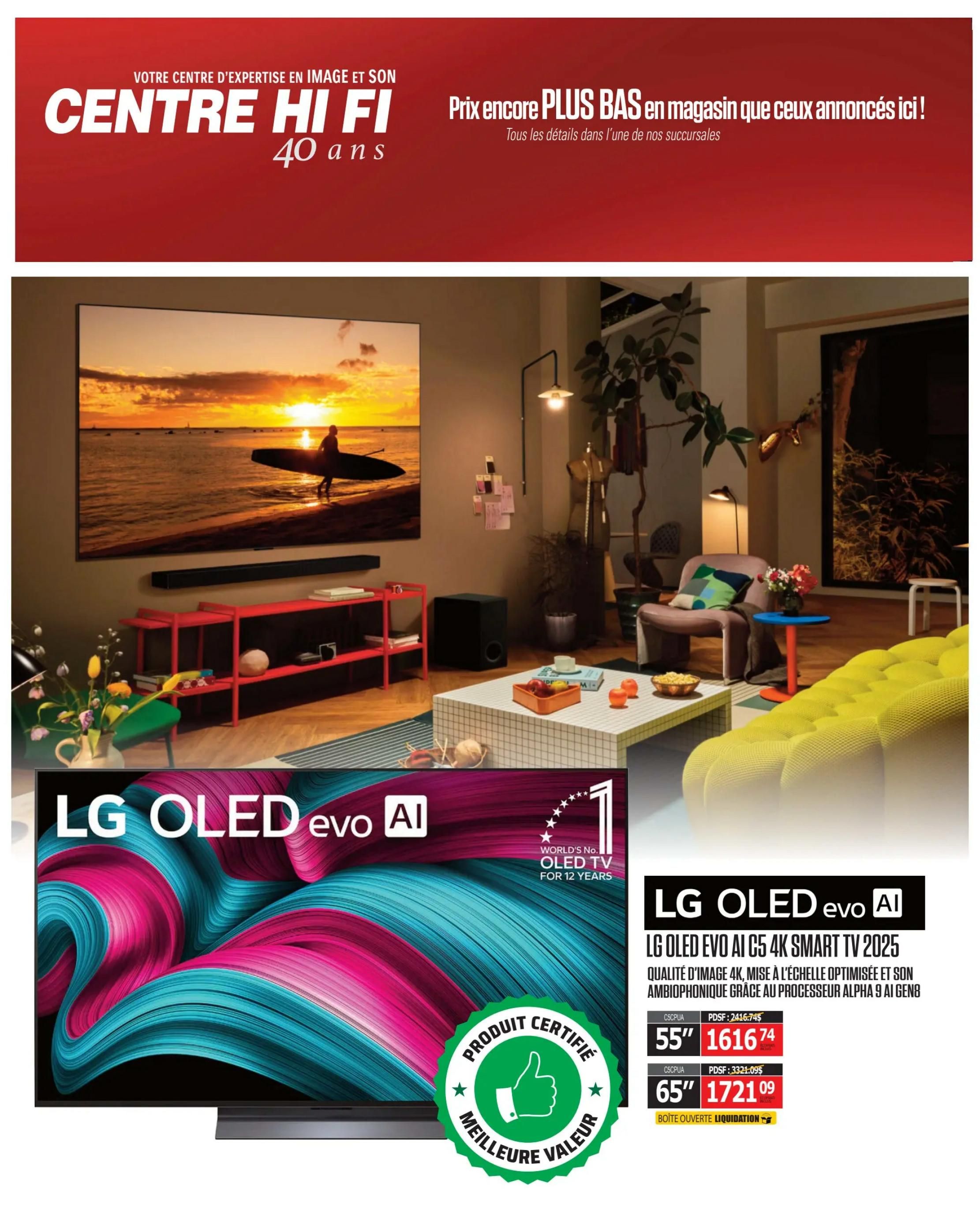 Centre Hi-Fi Flyer July 10 to 16