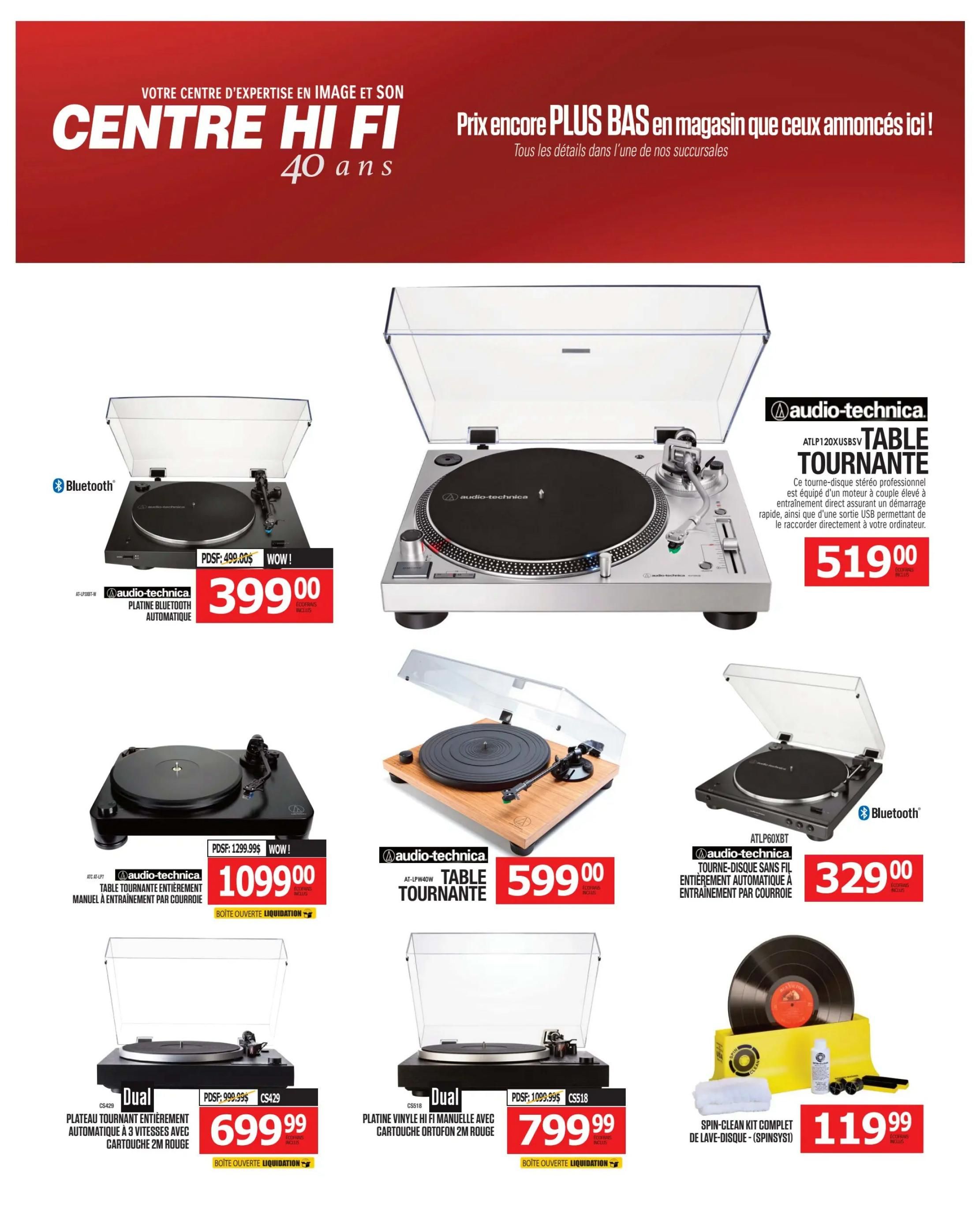 Centre Hi-Fi Flyer July 10 to 16