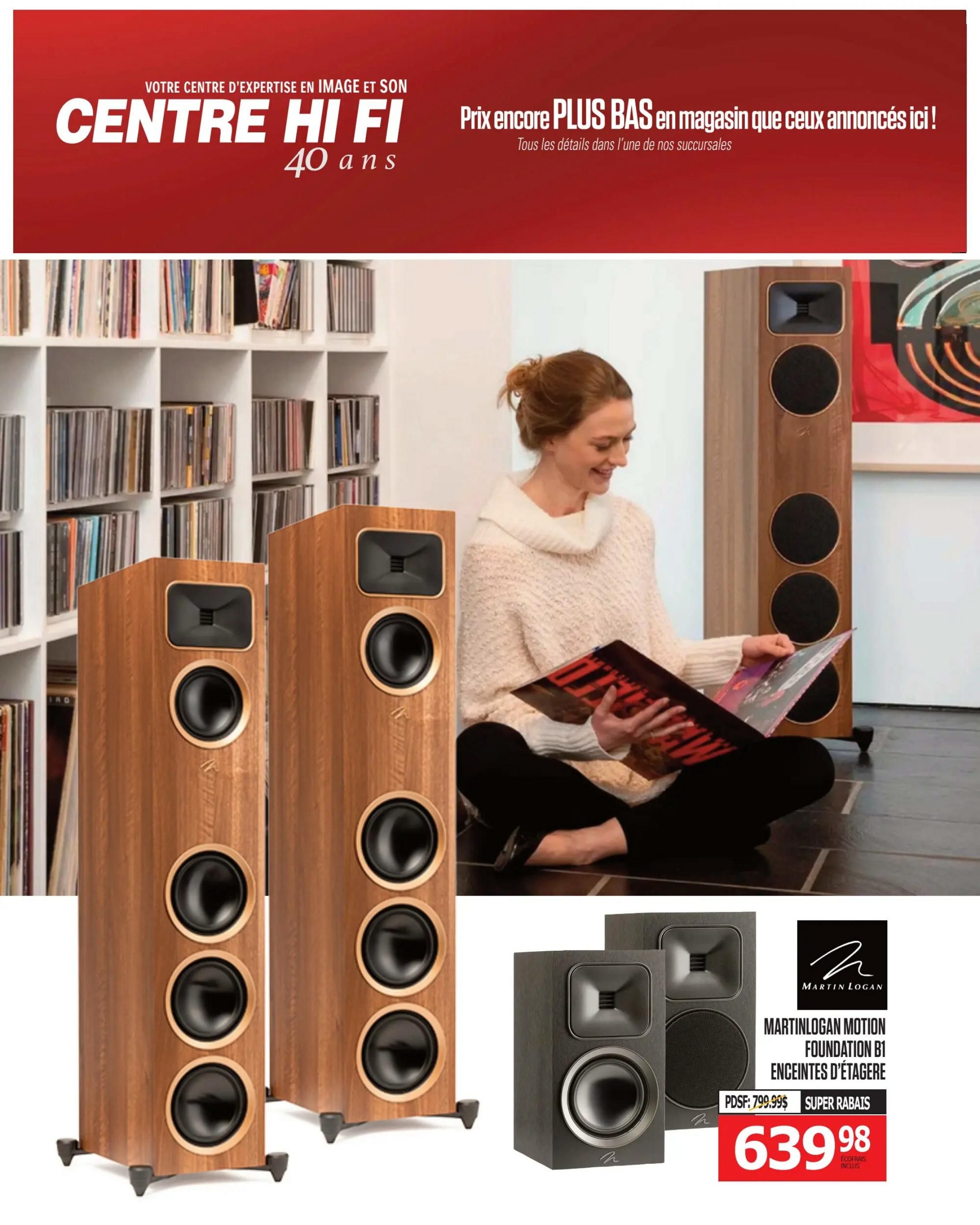 Centre Hi-Fi Flyer July 10 to 16