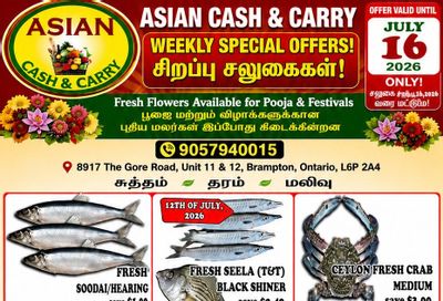 Asian Cash & Carry Flyer July 10 to 16