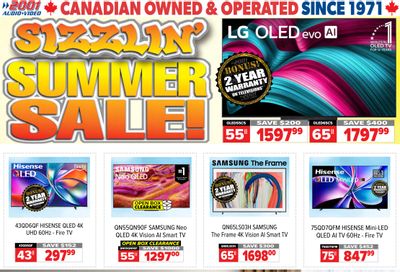 2001 Audio Video Flyer July 10 to 16