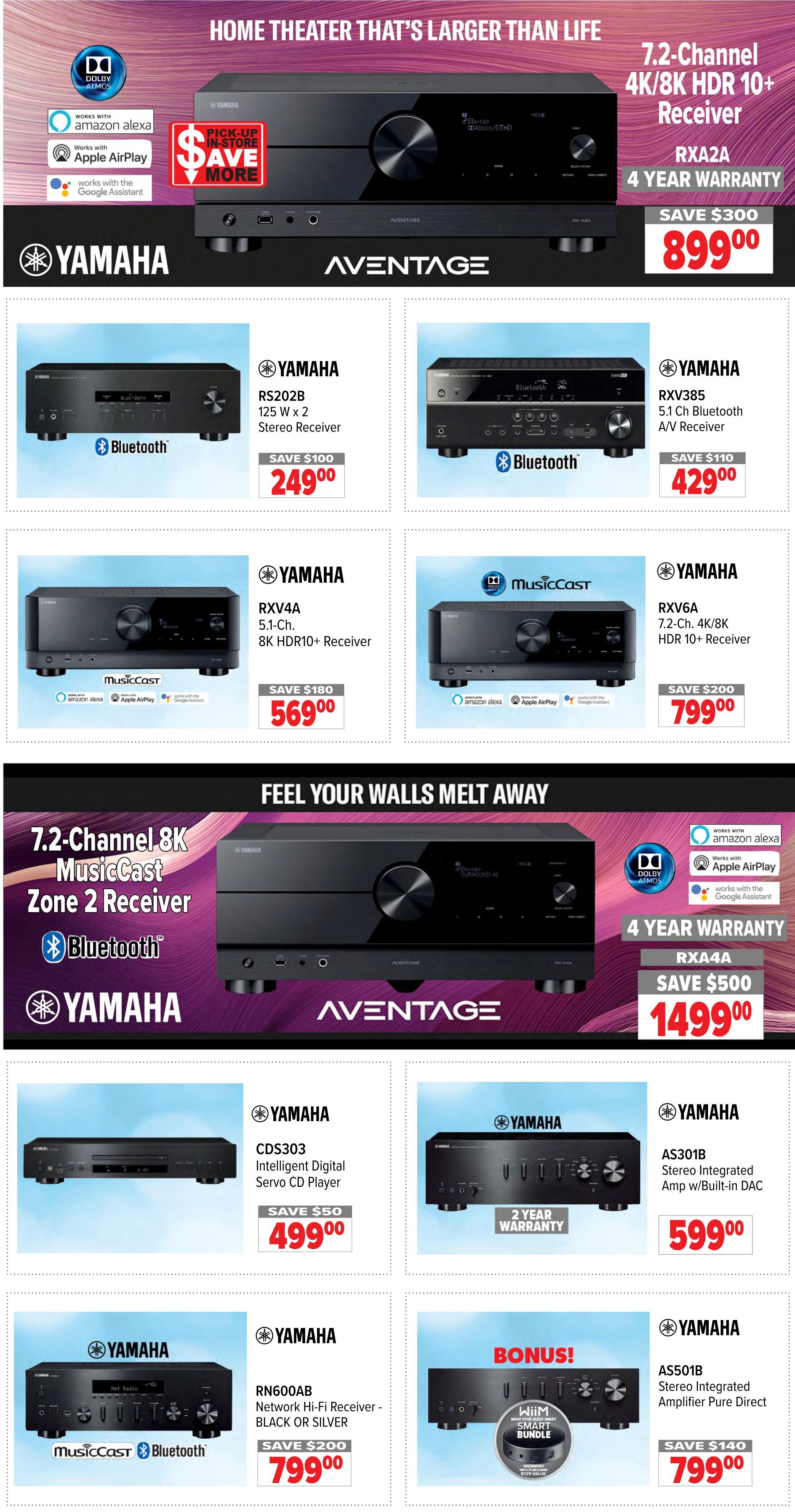 2001 Audio Video Flyer July 10 to 16
