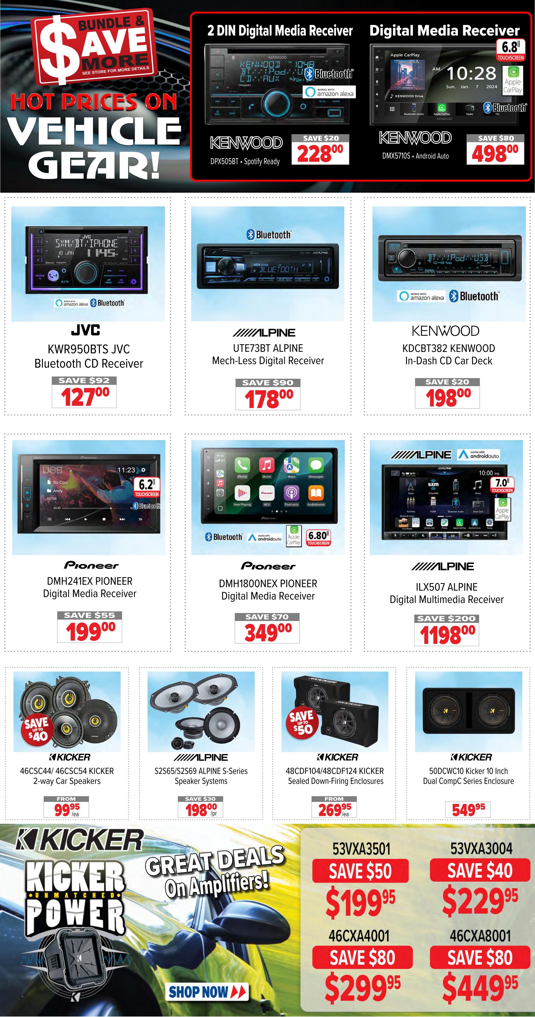 2001 Audio Video Flyer July 10 to 16