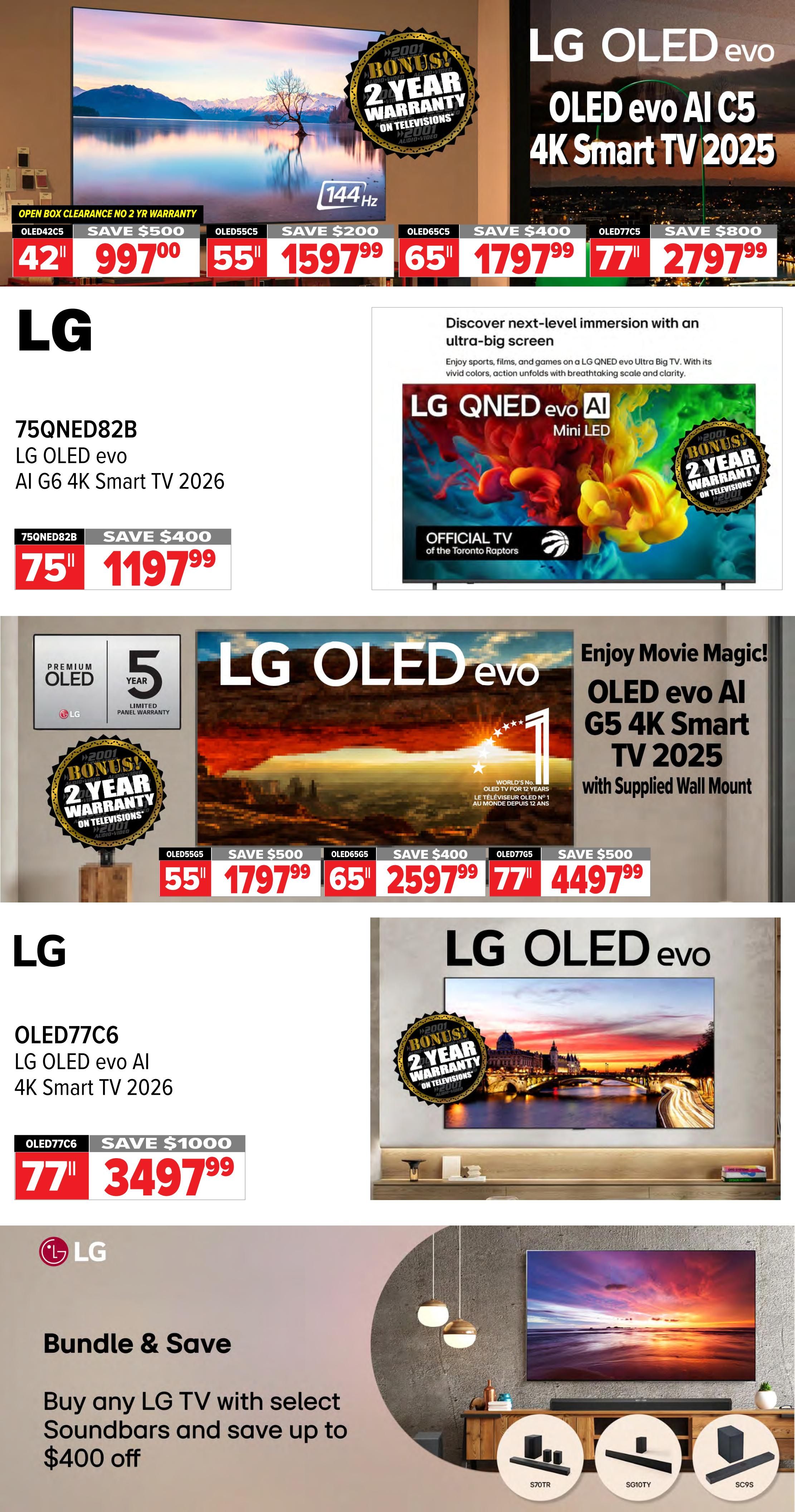 2001 Audio Video Flyer July 10 to 16