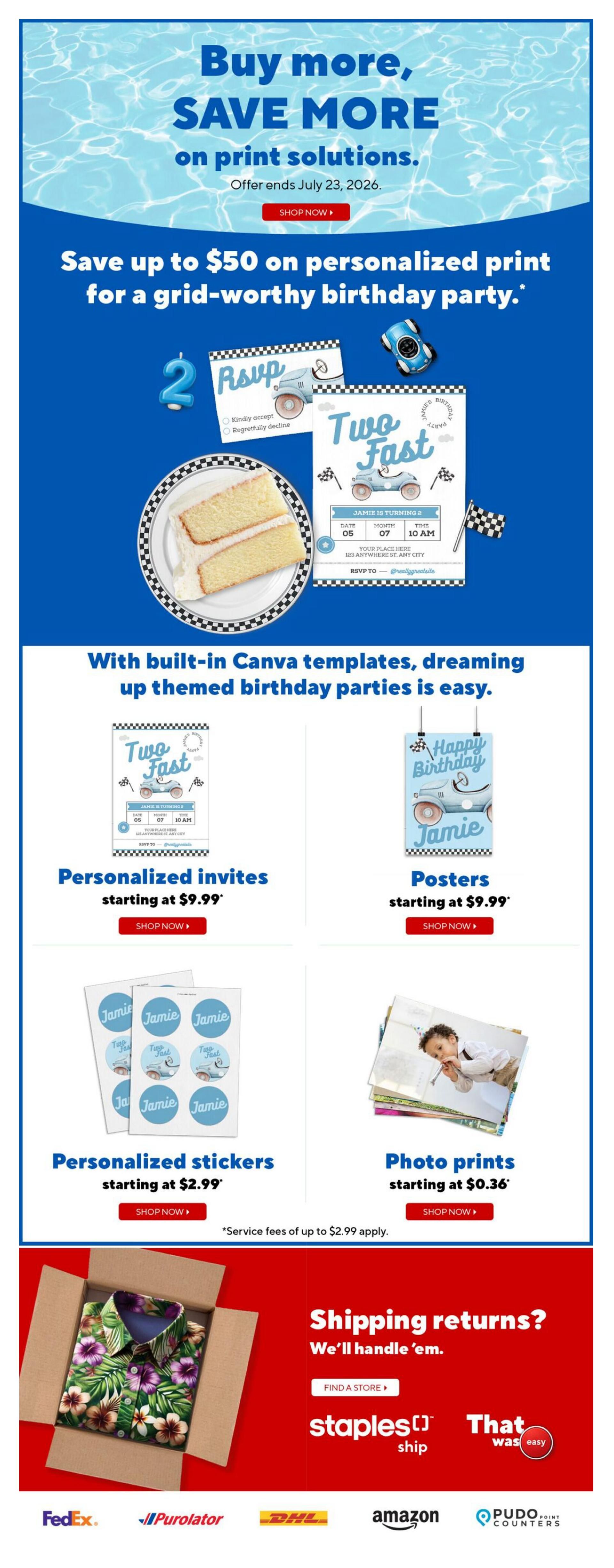 Staples Flyer July 10 to 16