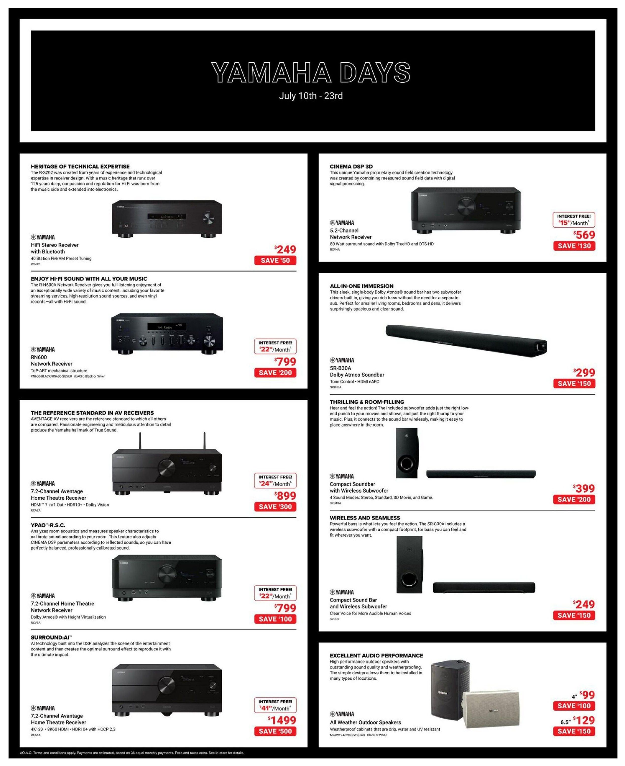Visions Electronics Flyer July 10 to 16