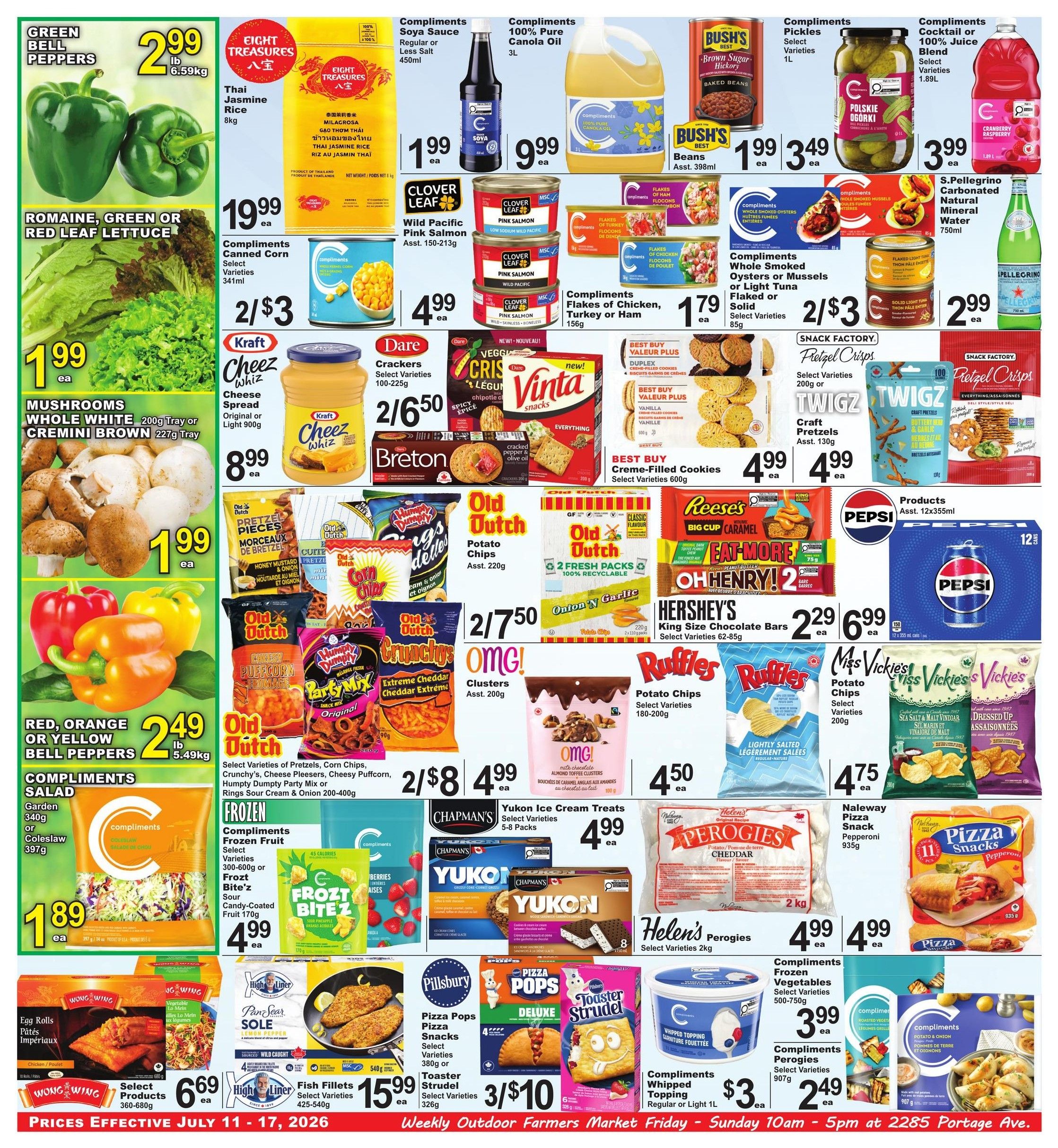 Food Fare Flyer July 11 to 17