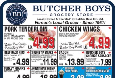 Butcher Boys Grocery Store Flyer July 10 to 16
