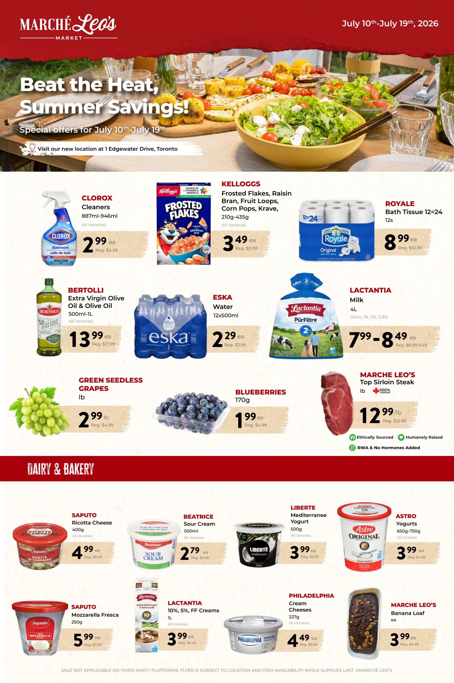 Marche Leo's Flyer July 10 to 19
