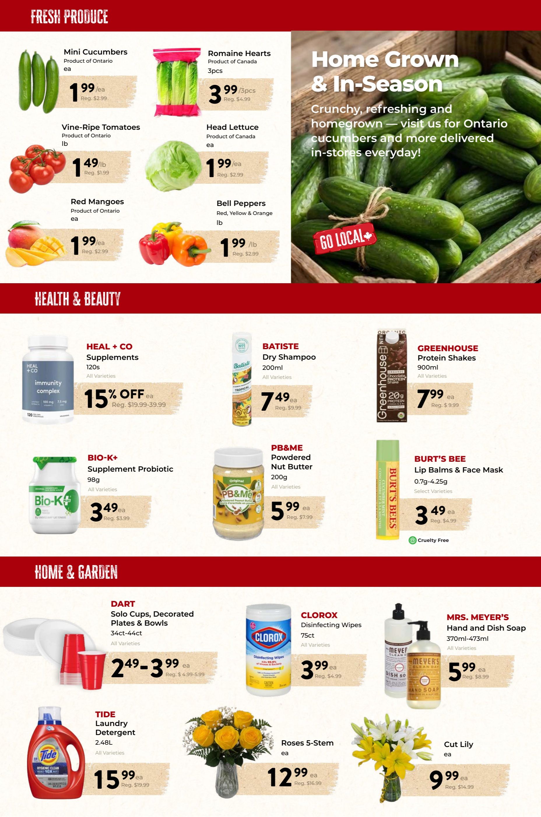 Marche Leo's Flyer July 10 to 19