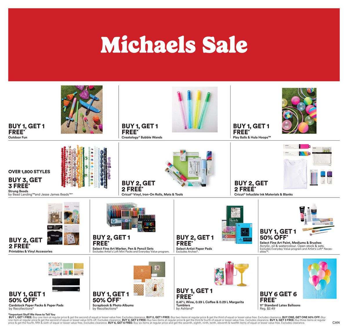 Michael's Flyer July 10 to 16