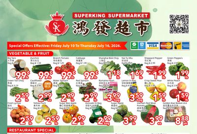 Superking Supermarket (North York) Flyer July 10 to 16