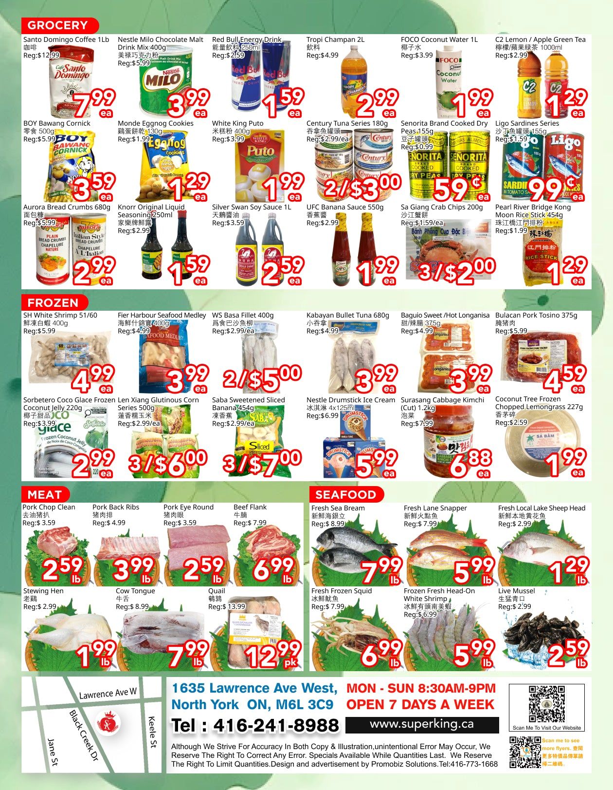 Superking Supermarket (North York) Flyer July 10 to 16