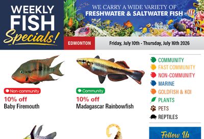 Big Al's (Edmonton) Weekly Specials July 10 to 16