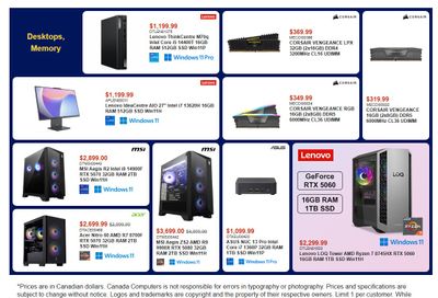 Canada Computers Flyer July 10 to 16