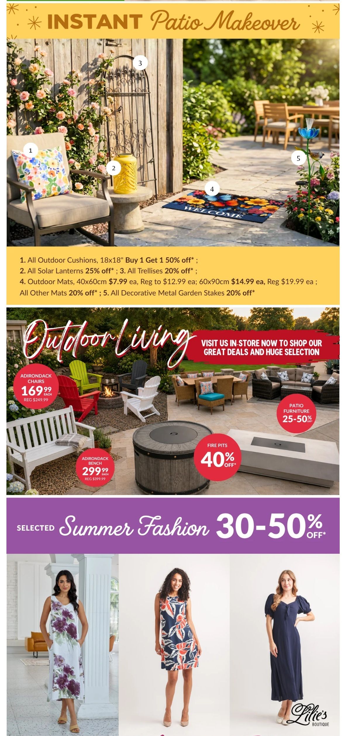 Lakeside Garden Gallery Flyer July 10 to 16