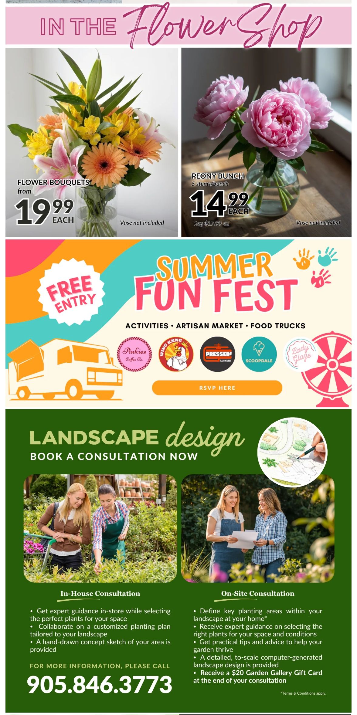 Lakeside Garden Gallery Flyer July 10 to 16