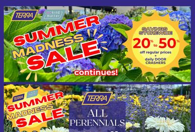 Terra Greenhouses Flyer July 10 to 16