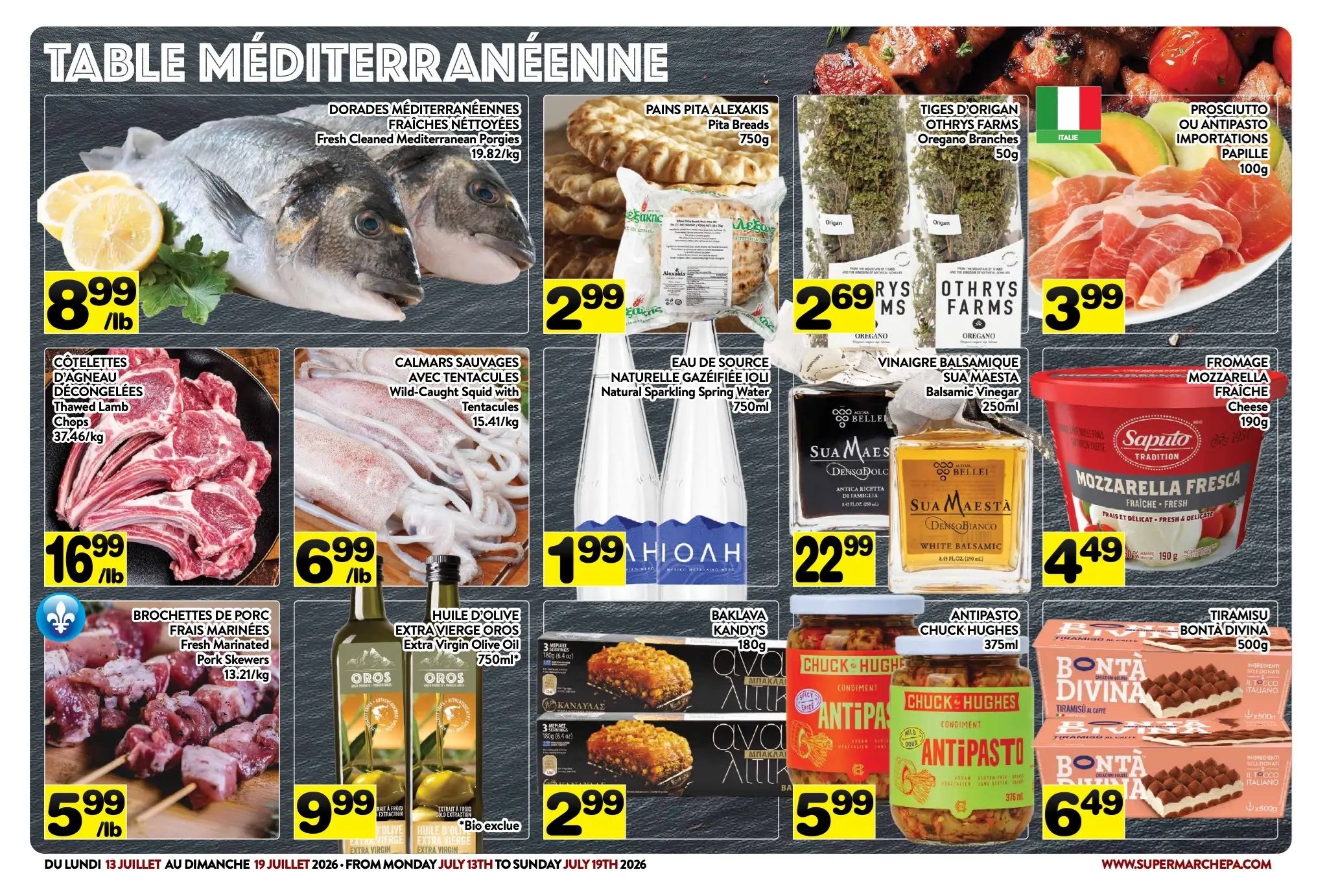 Supermarche PA Flyer July 13 to 19