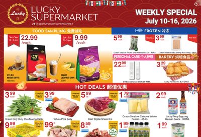 Lucky Supermarket (Winnipeg) Flyer July 10 to 16