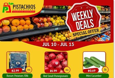 Pistachios Supermarket Flyer July 10 to 15
