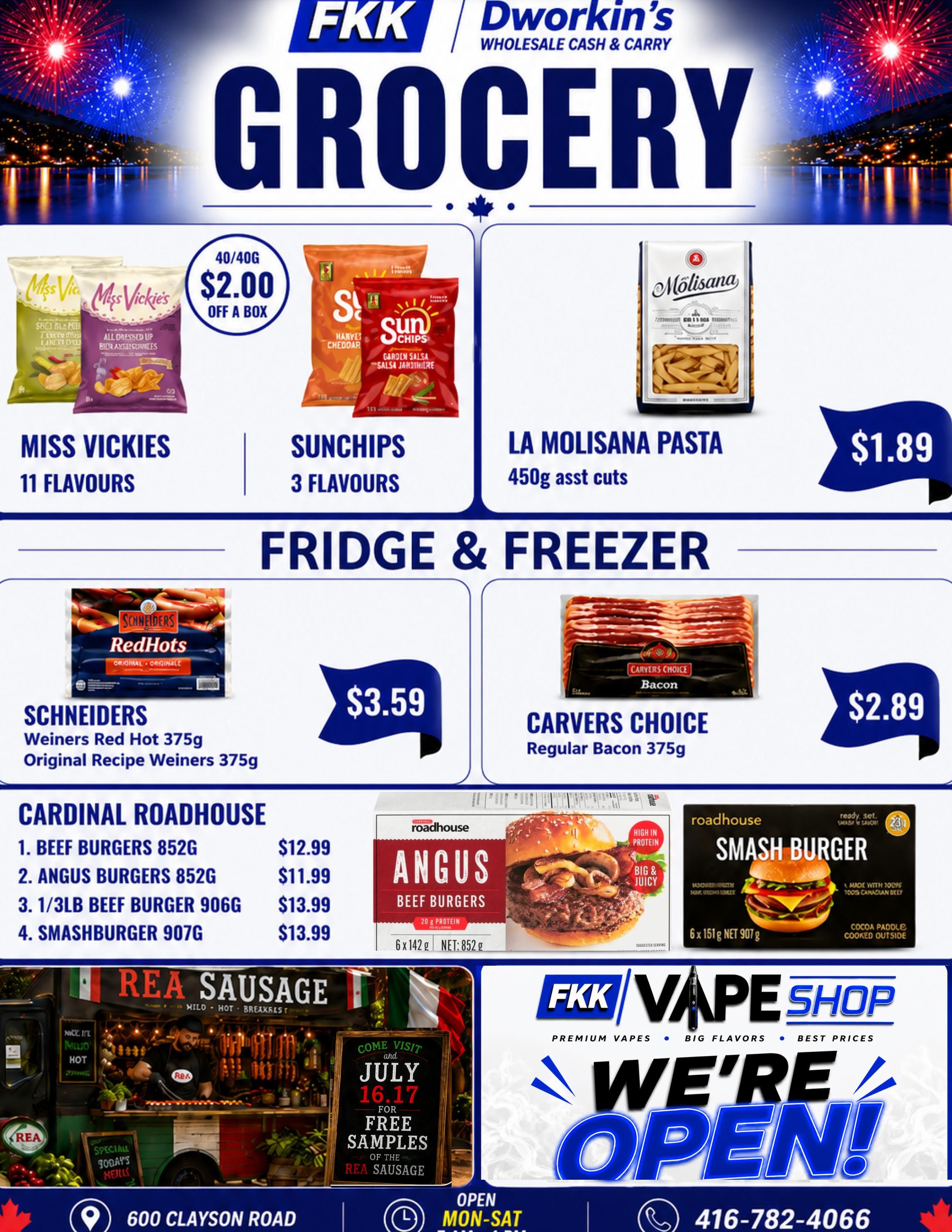 FKK Wholesale Cash & Carry Flyer July 8 to August 8