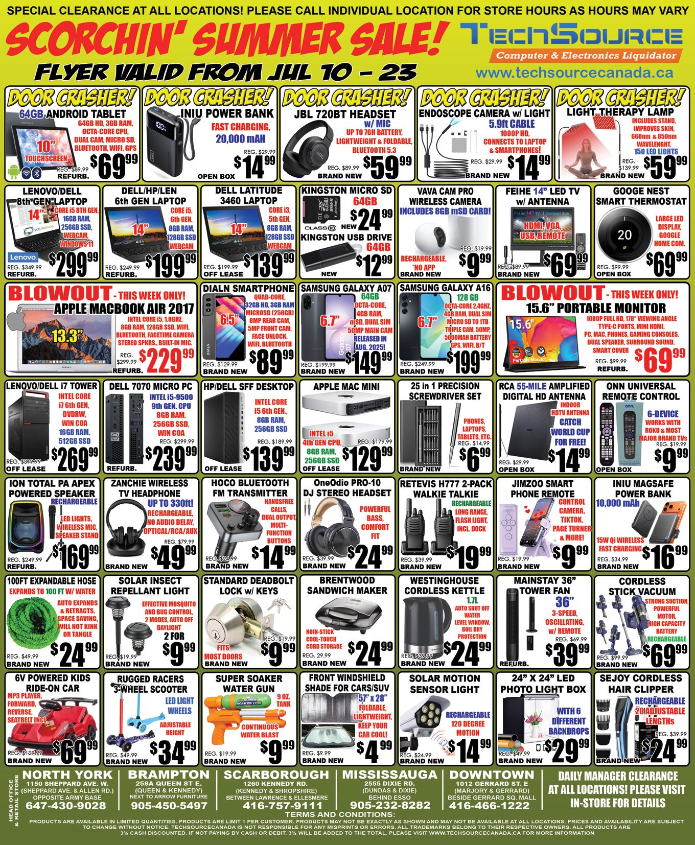TechSource Flyer July 10 to 23