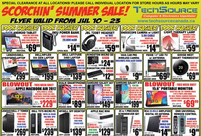 TechSource Flyer July 10 to 23