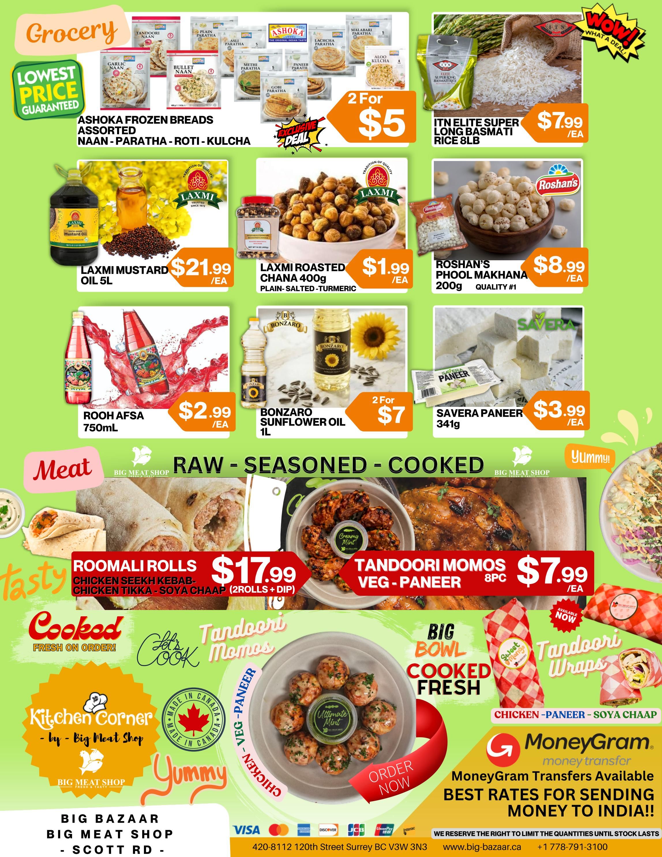 Big Bazaar Canada Flyer July 10 to 15