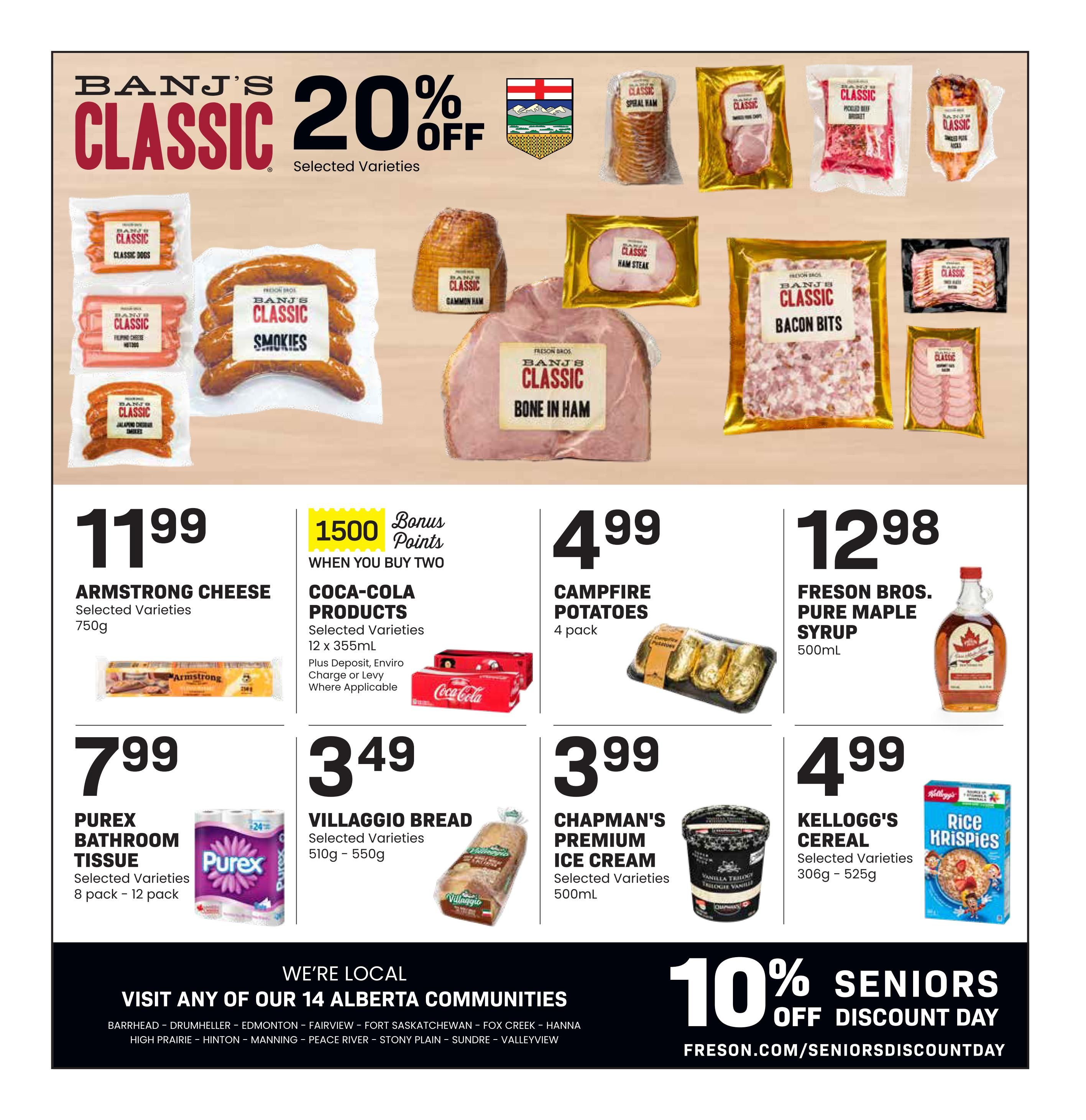 Freson Bros. Flyer July 17 to 23