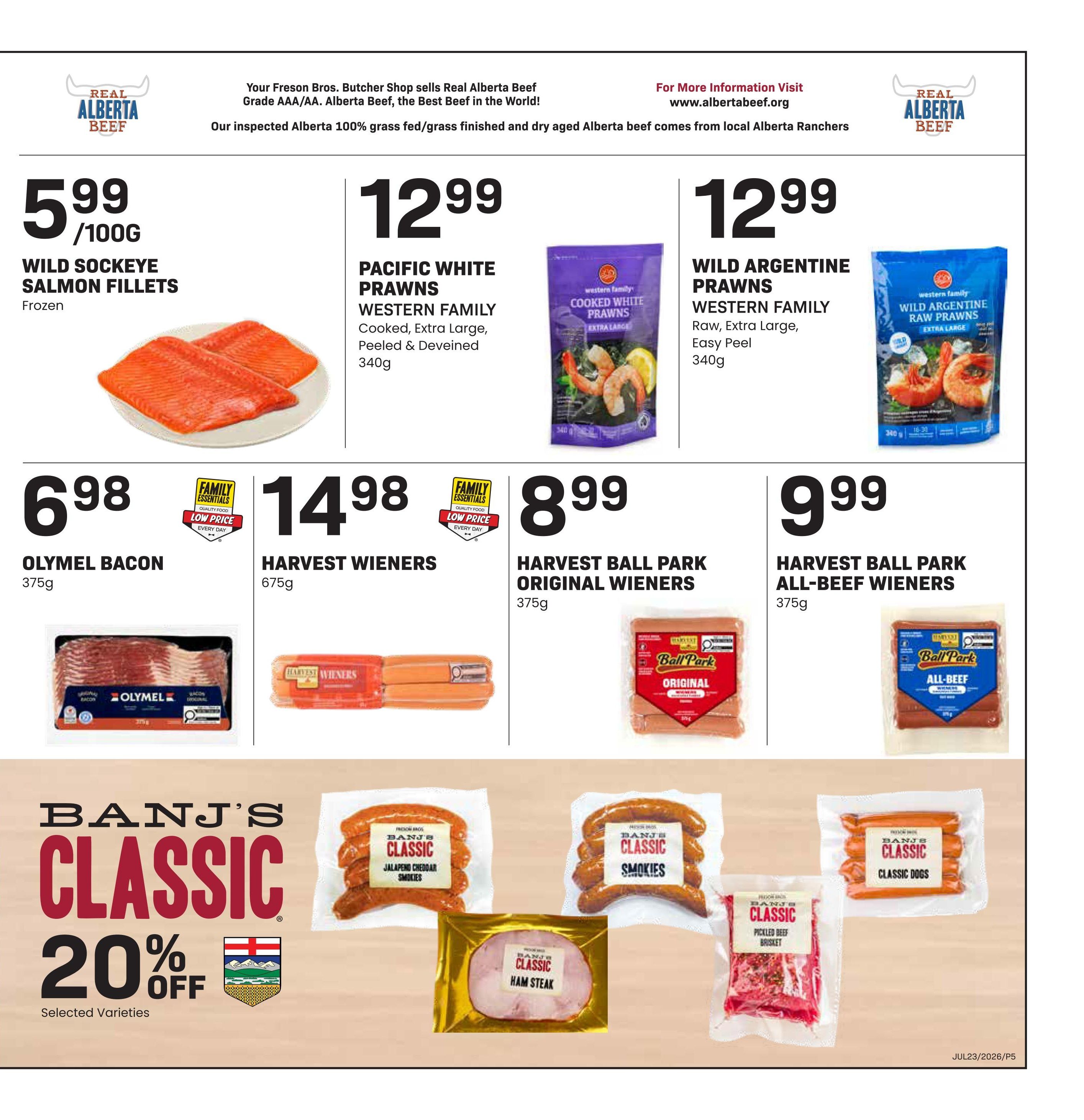 Freson Bros. Flyer July 17 to 23