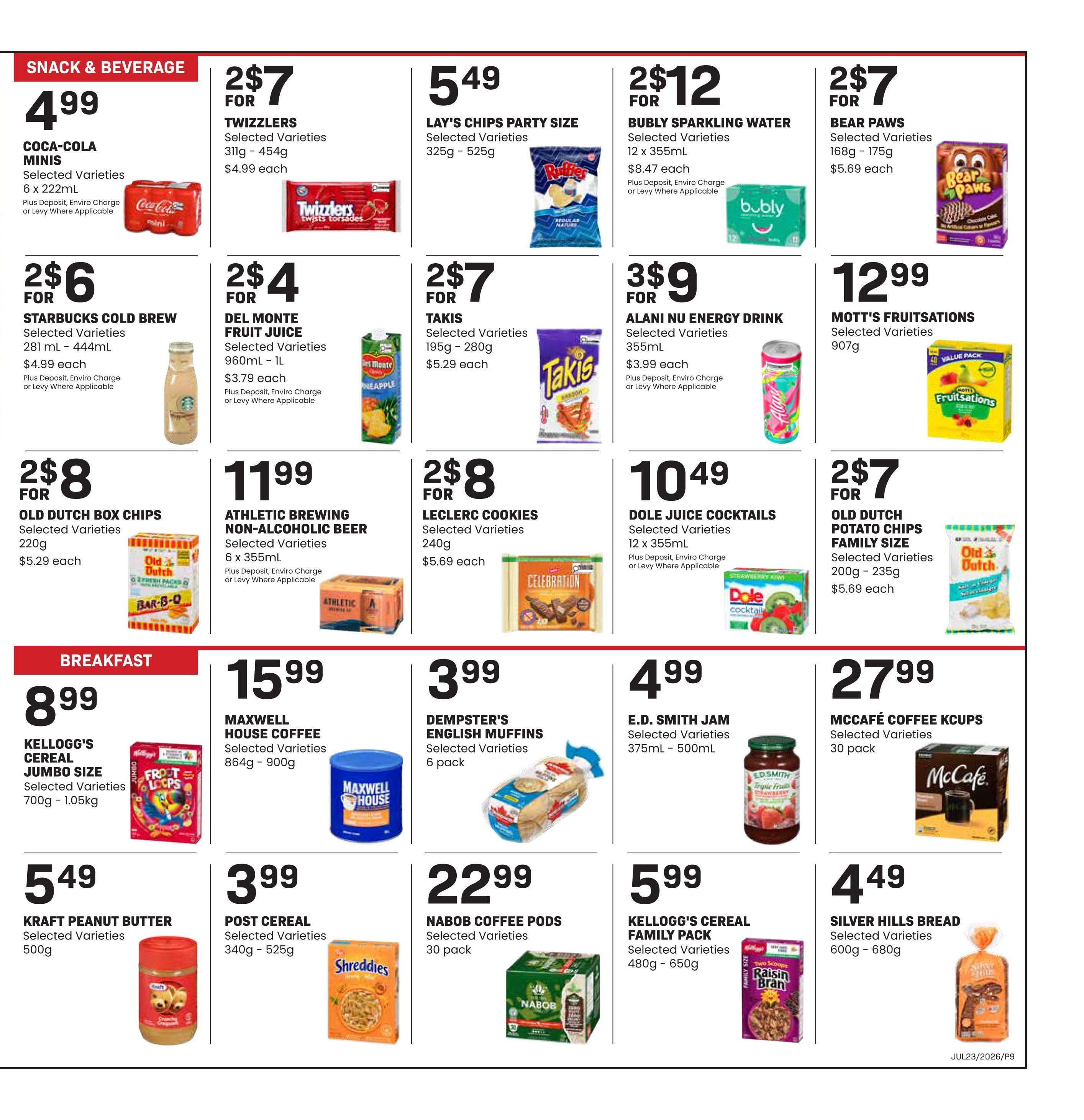 Freson Bros. Flyer July 17 to 23