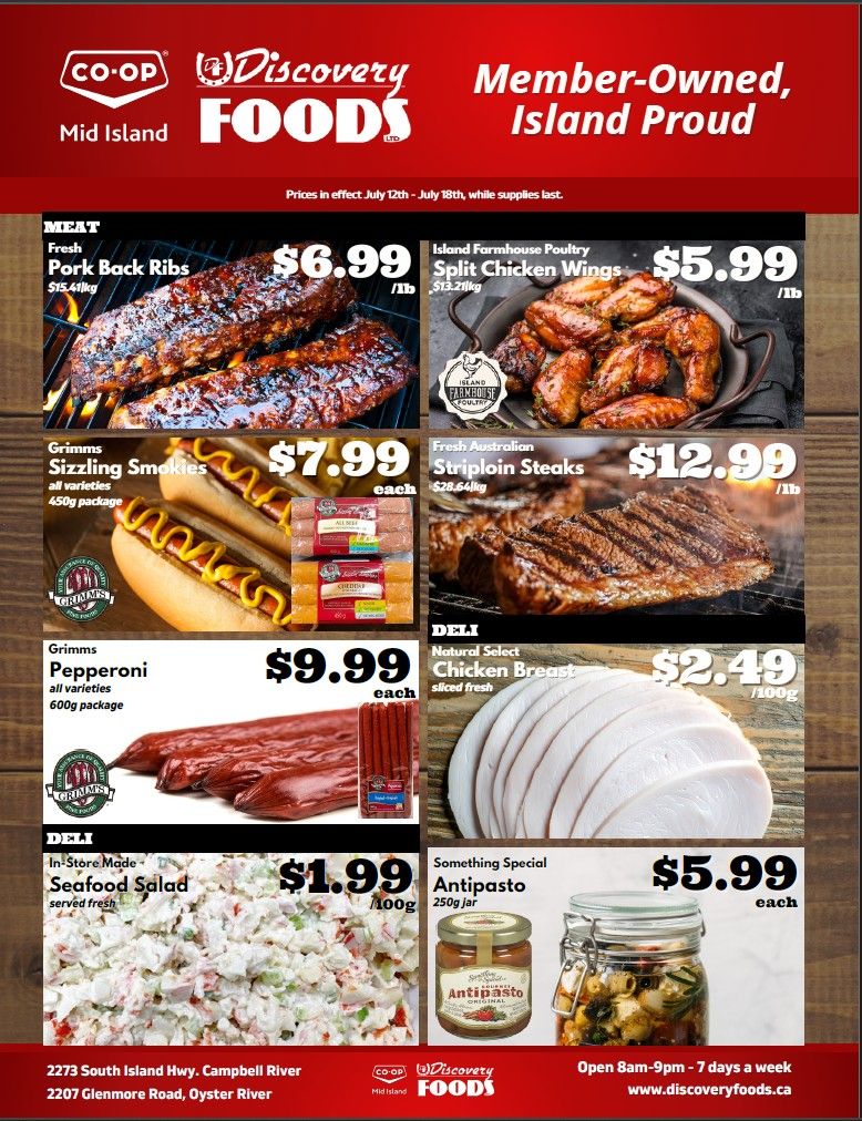 Discovery Foods Flyer July 12 to 18