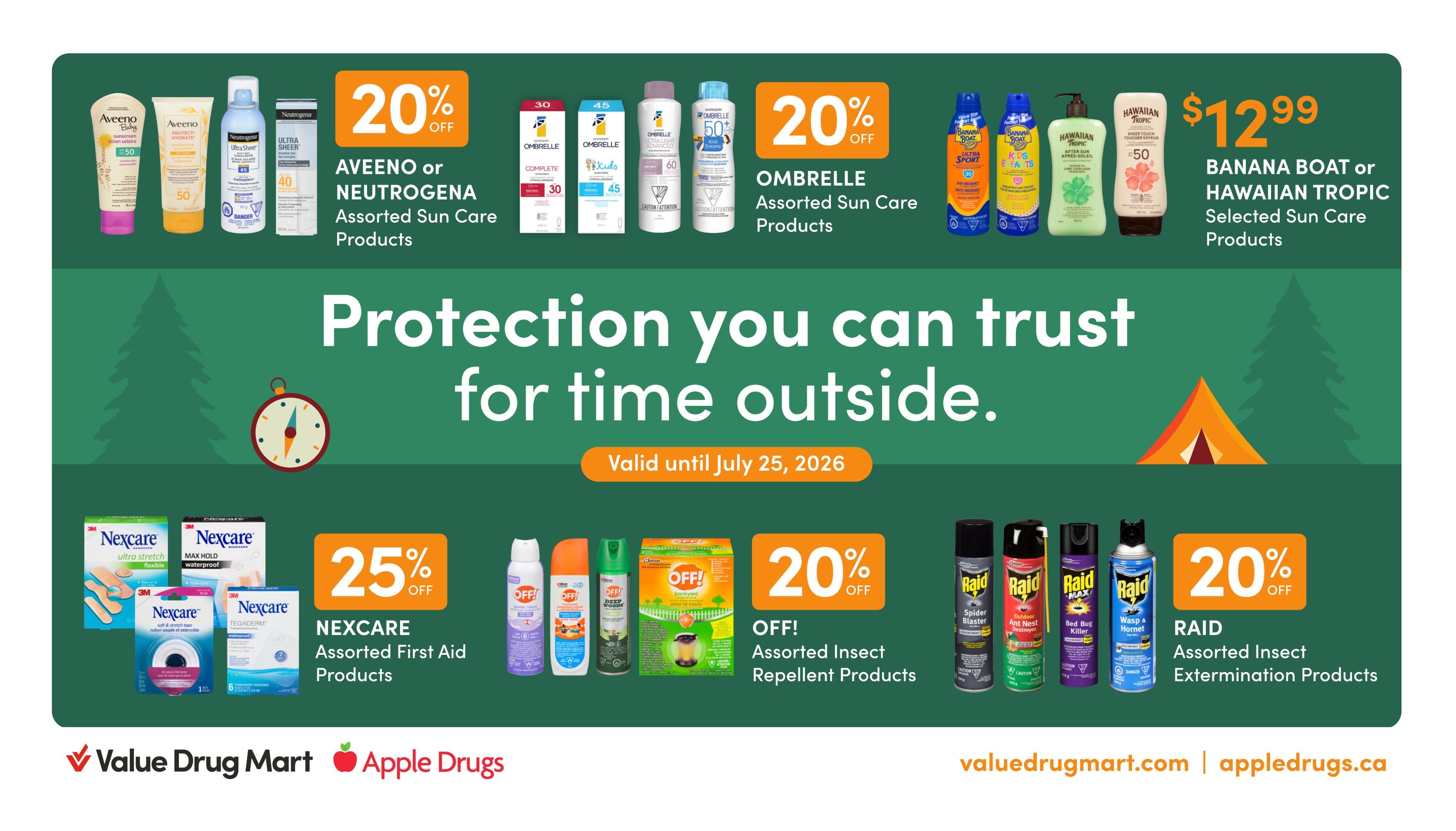Apple Drugs Flyer July 12 to 25