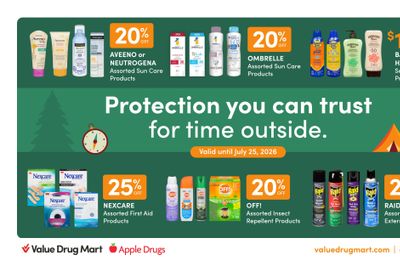 Apple Drugs Flyer July 12 to 25