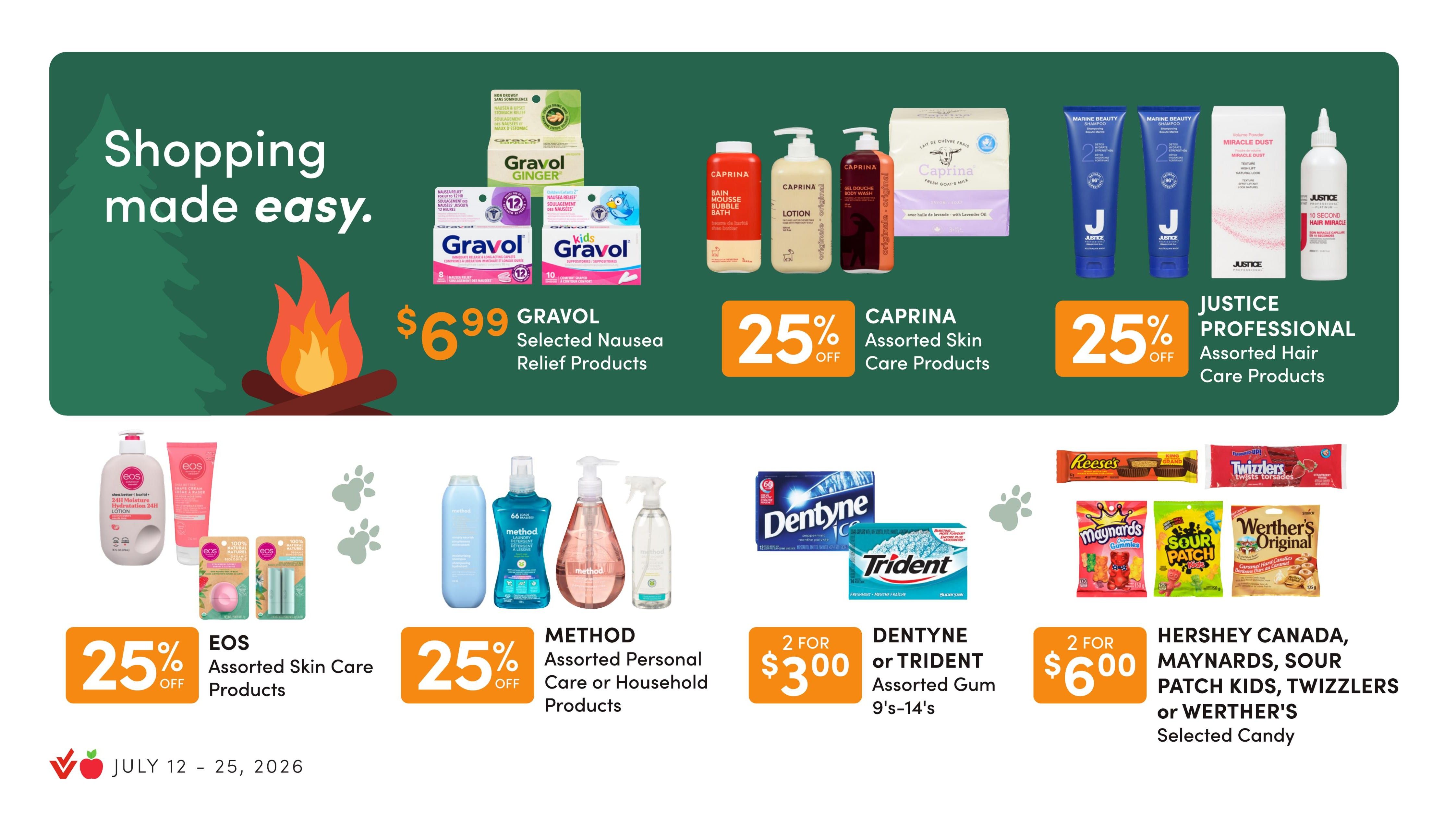 Apple Drugs Flyer July 12 to 25
