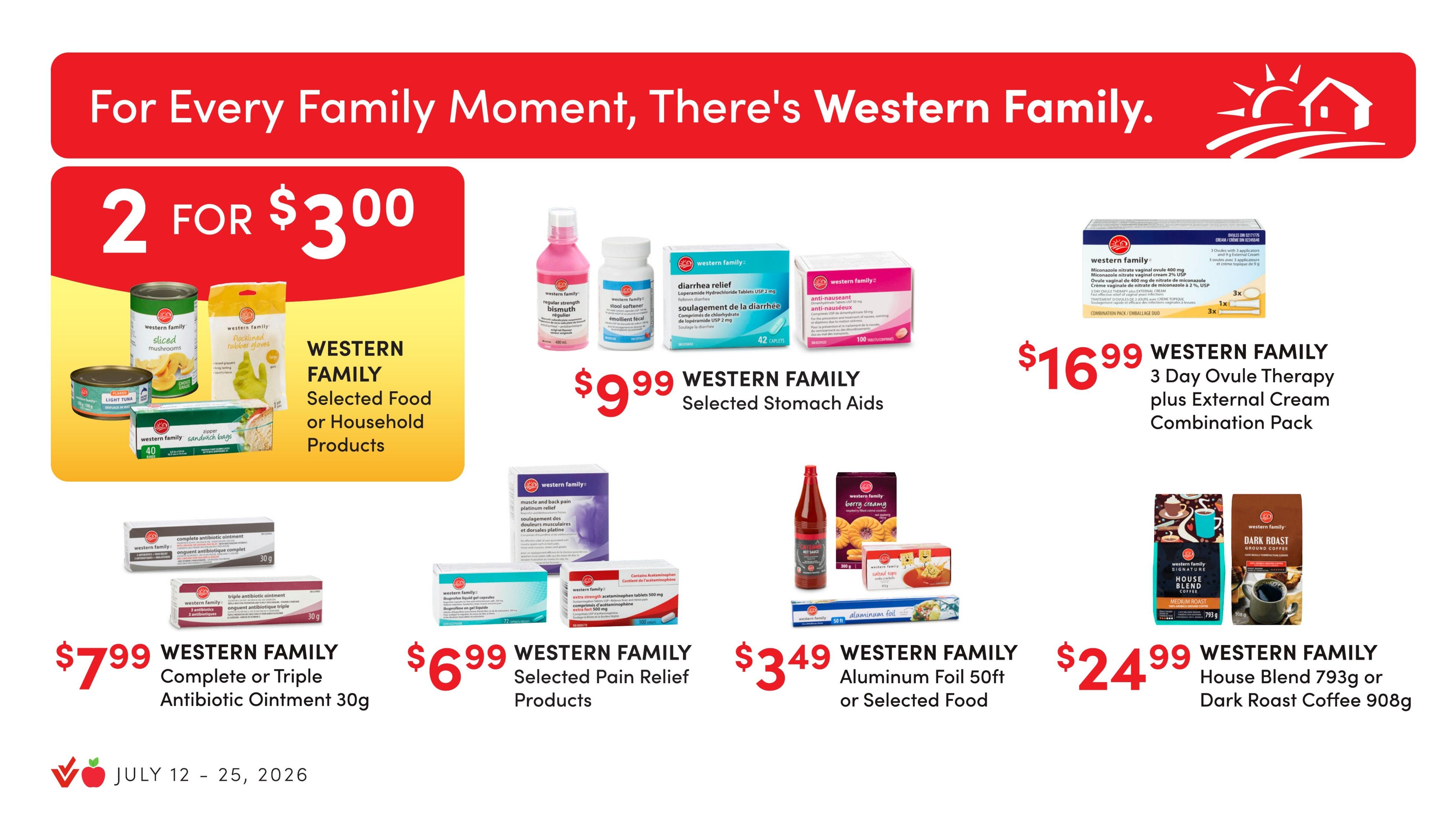 Apple Drugs Flyer July 12 to 25