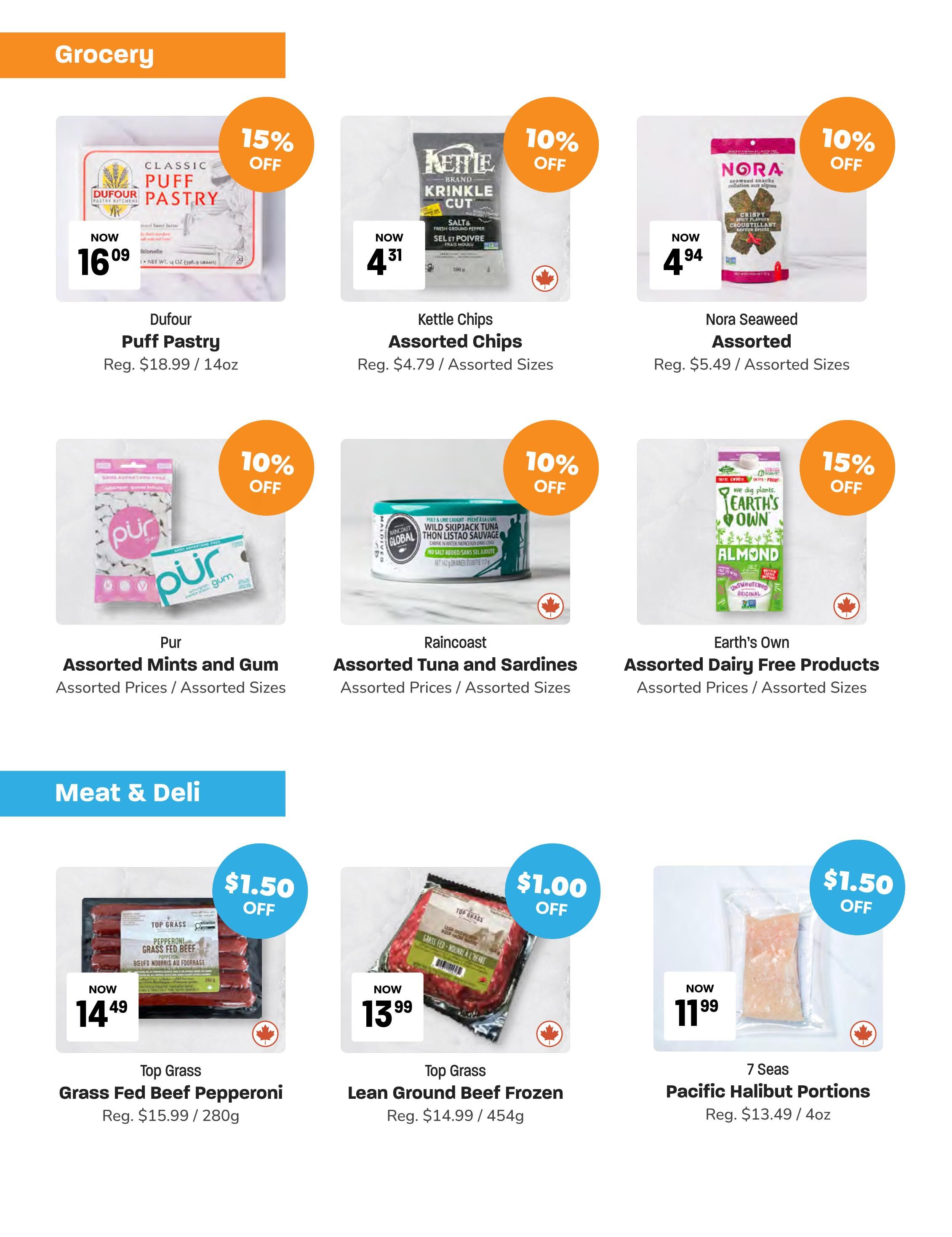 Blush Lane Organic Market Flyer July 12 to 18