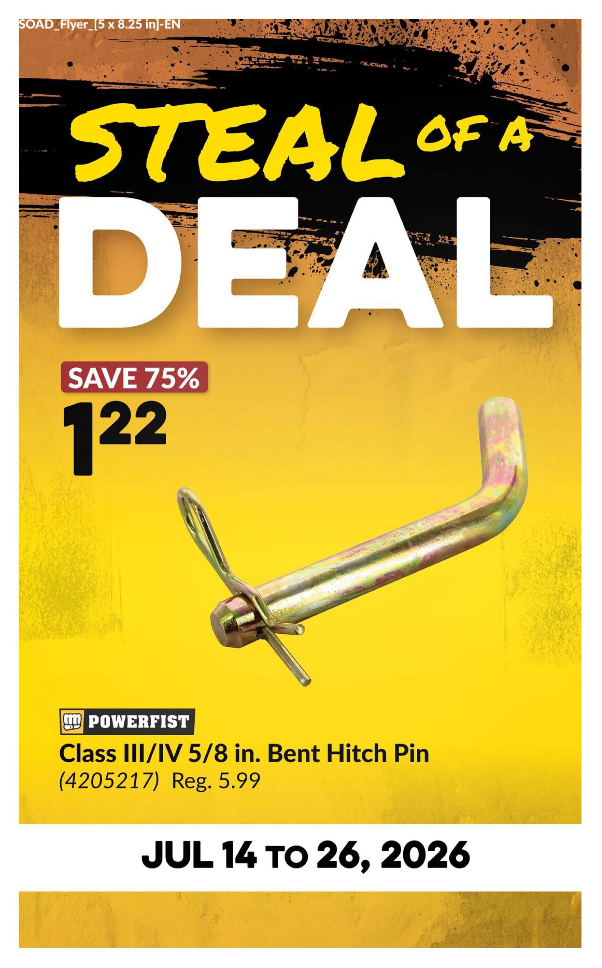 Princess Auto Flyer July 14 to 26