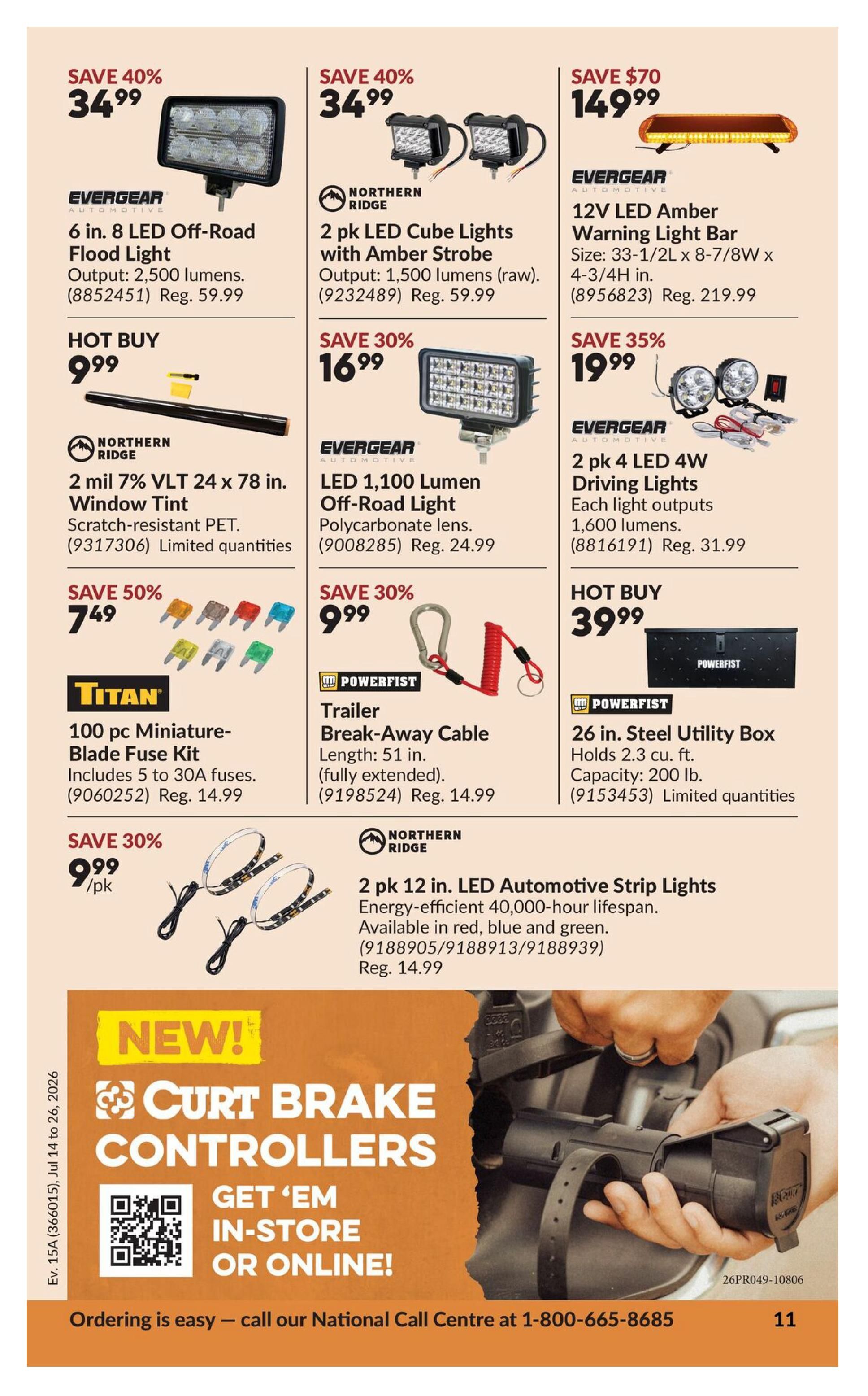 Princess Auto Flyer July 14 to 26