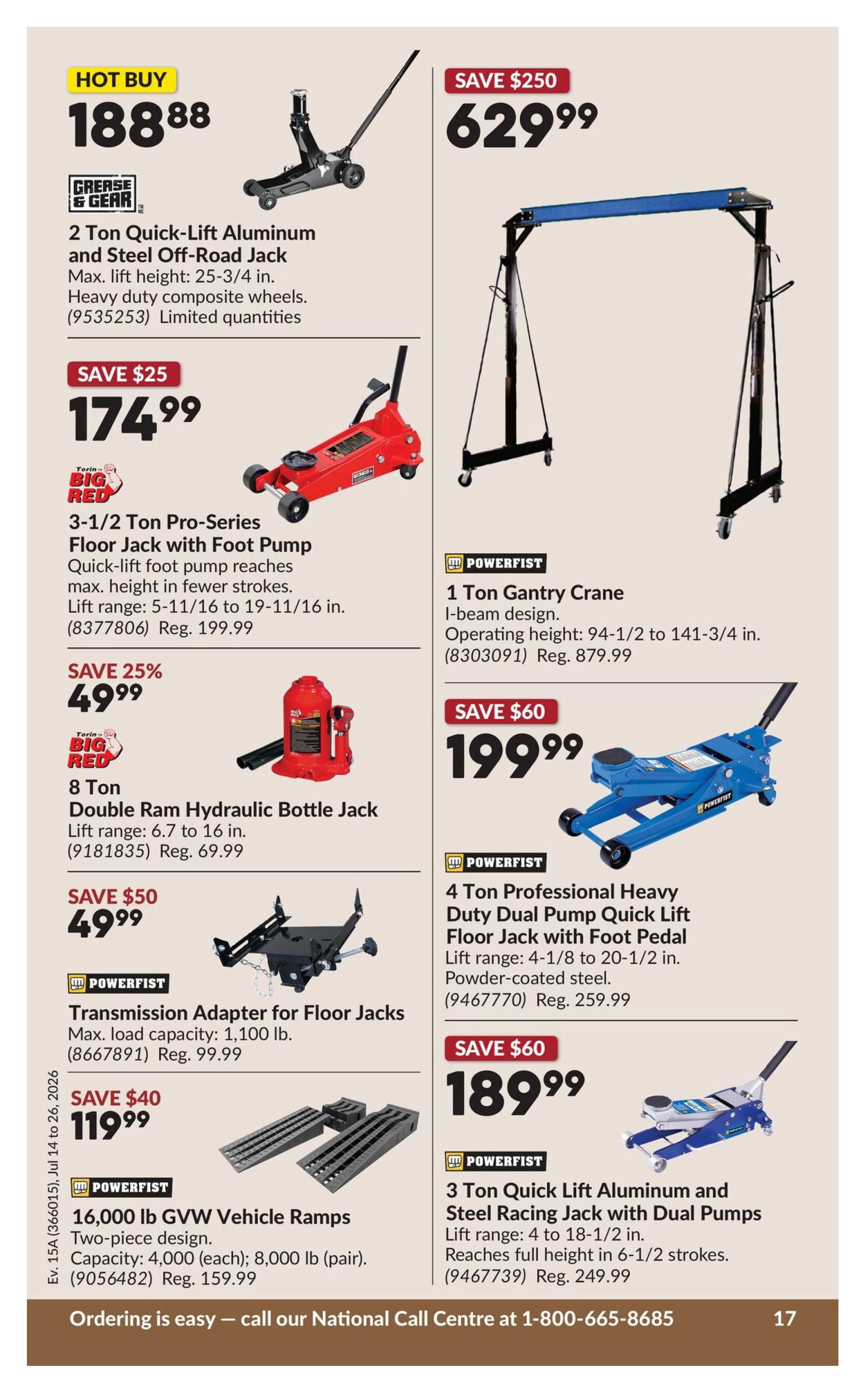Princess Auto Flyer July 14 to 26