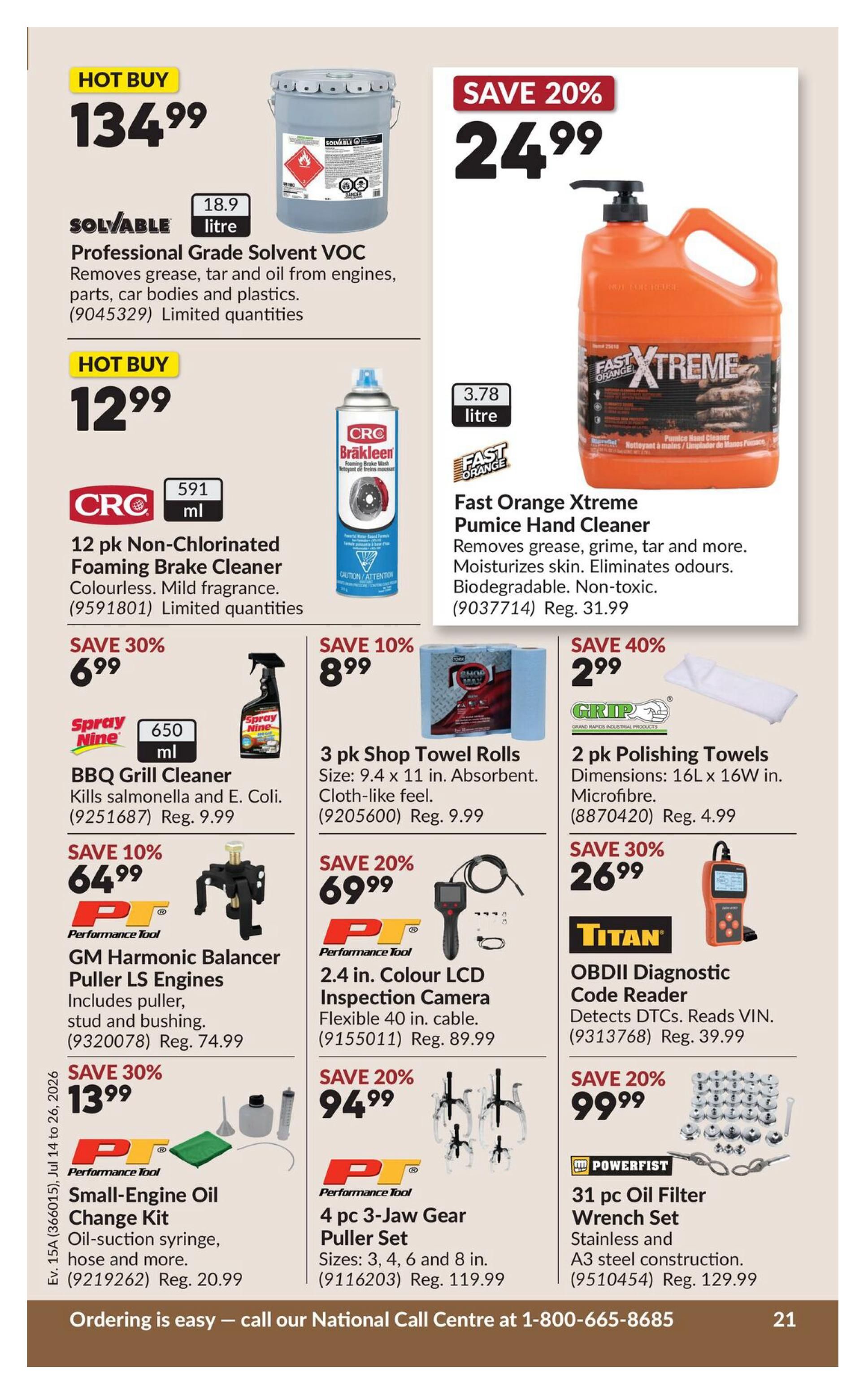 Princess Auto Flyer July 14 to 26