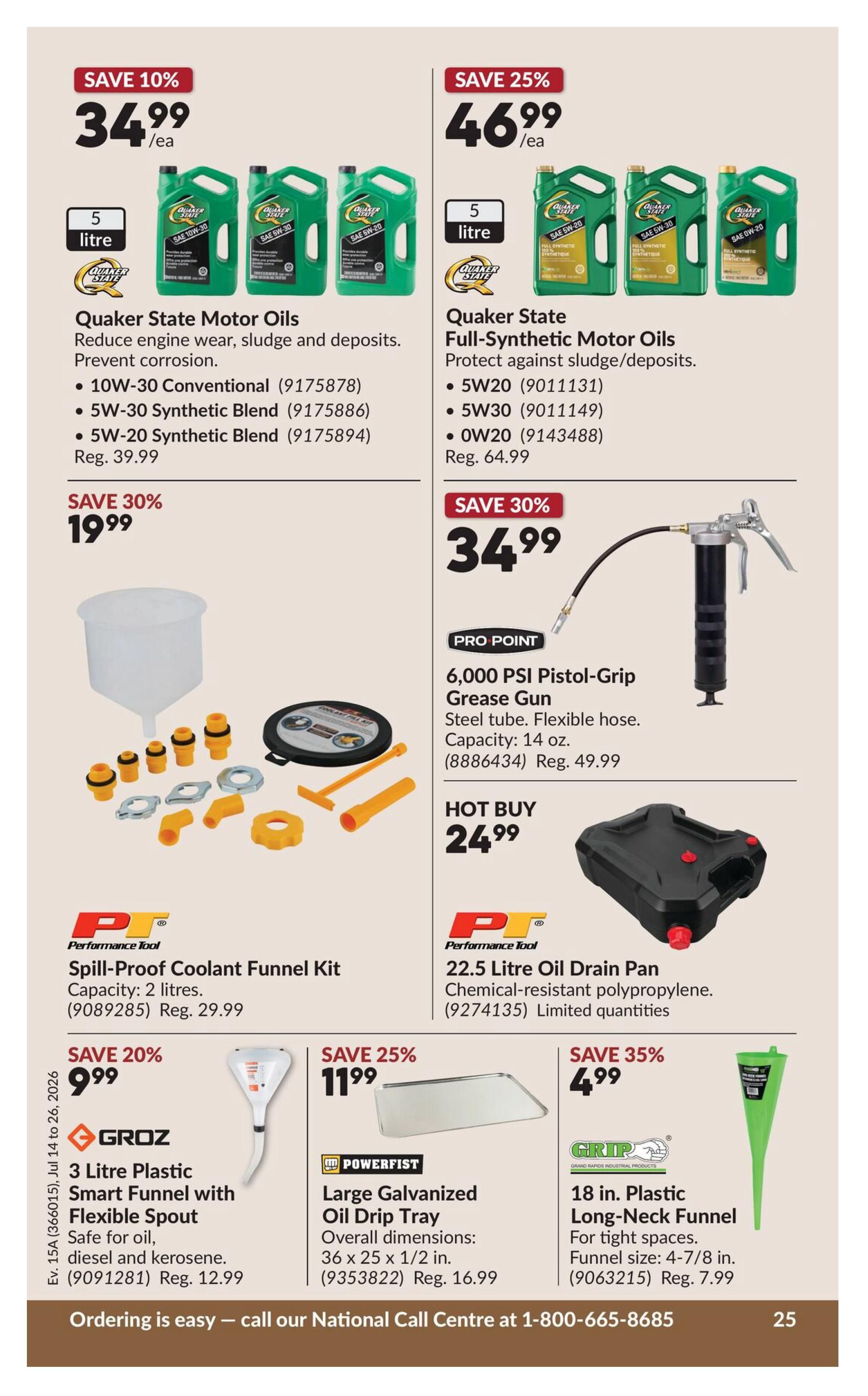 Princess Auto Flyer July 14 to 26
